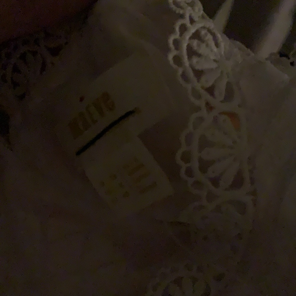Anthropologie Maeve lace pineapple top new white - Picture 8 of 8